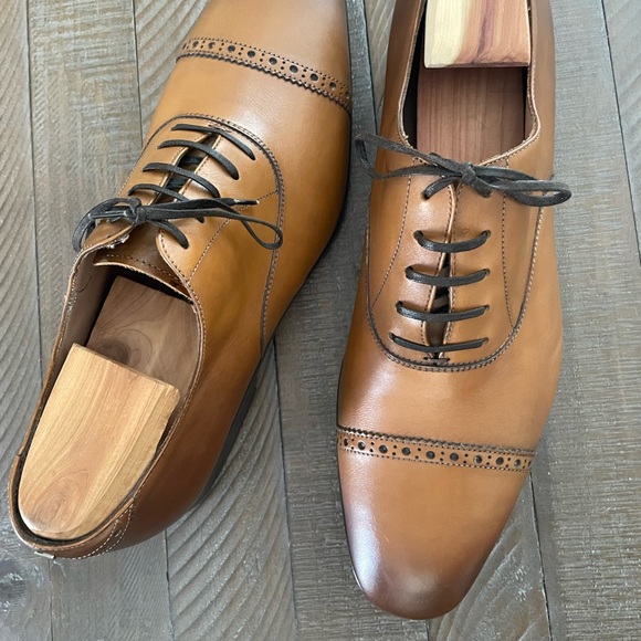 Amazing Salvatore Ferragamo brown lace ups - Picture 5 of 15